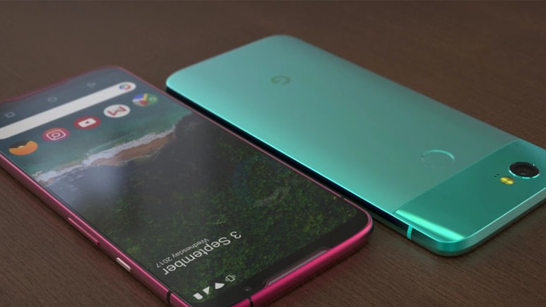 Çerçevesiz Google Pixel 3 konsepti (Video)