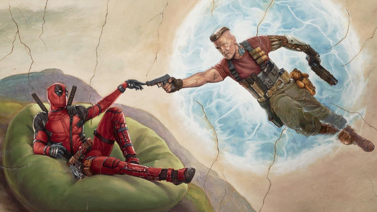 David Beckham ile Deadpool aynı sahnede!