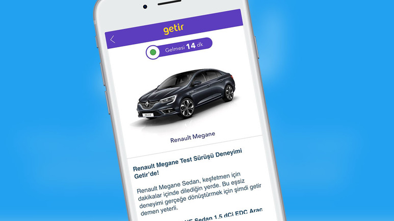 Renault ve Getir'den kapıda test sürüşü kampanyası