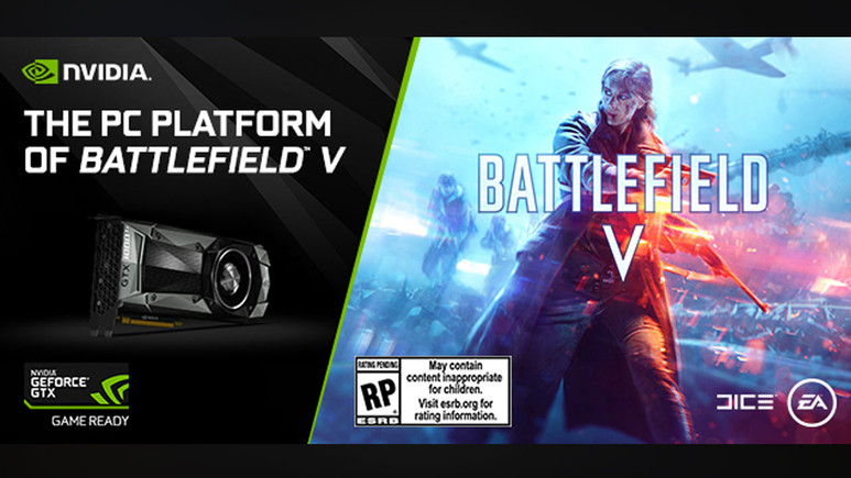 Battlefield V'in keyfi GeForce GTX ile yaşanacak