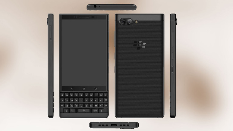 Fiziksel tuş takımlı BlackBerry Key 2