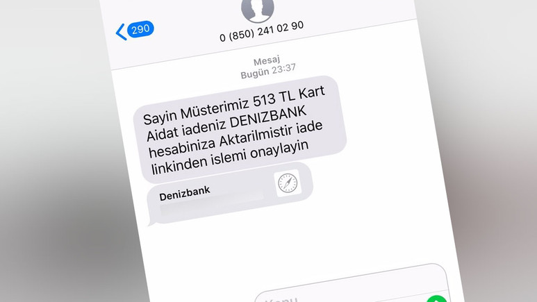 0 850 241 02 90'dan gelen mesajlara dikkat!