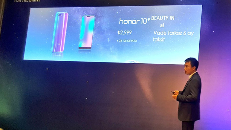 Honor 10 Türkiye fiyatı belli oldu