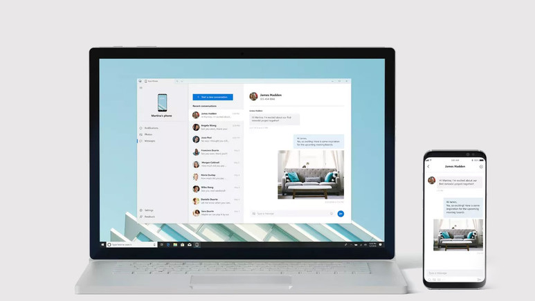 Microsoft Your Phone uygulamasını kullanıma sundu