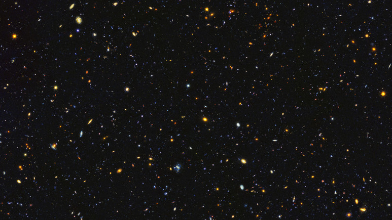 Hubble'dan uzay panoraması