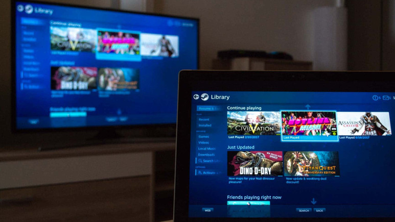 Steam TV duyuruldu!