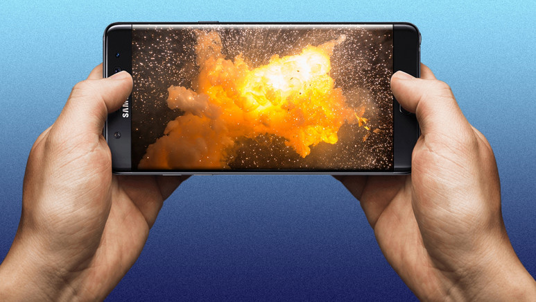 Note 7 tarihin tozlu sayfalarına karıştı!