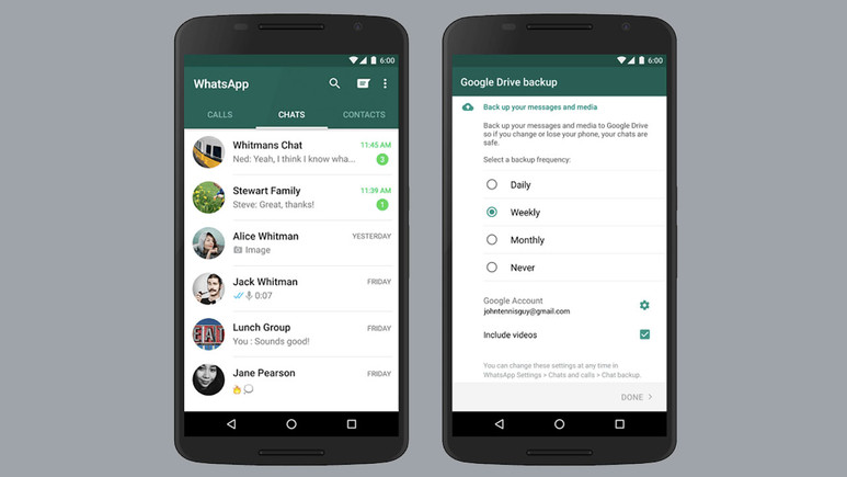 WhatsApp yedekleri tehlikede
