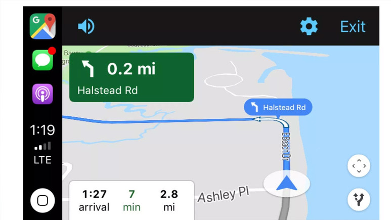 Apple CarPlay Google Haritalar desteğine kavuştu
