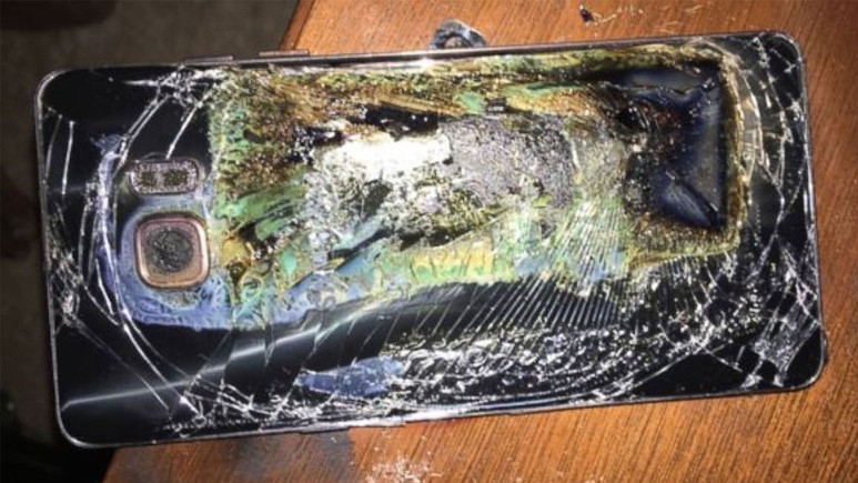 Galaxy Note 9 da Note 7 gibi patladı!