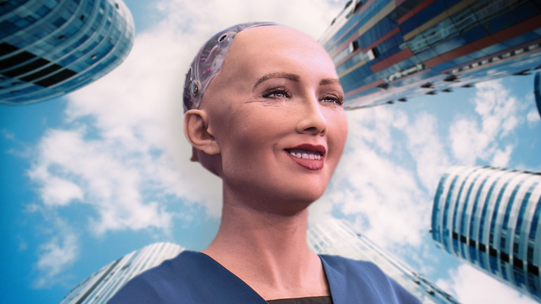 Robot Sophia vize alarak bir ilke imza attı!