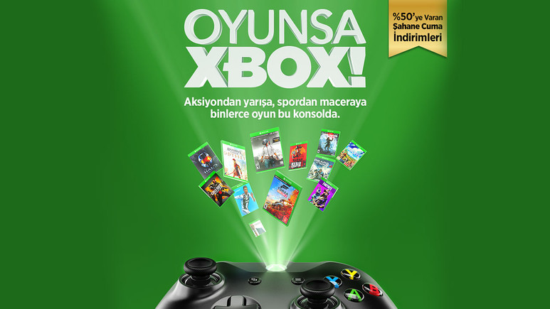 Xbox Türkiye'den indirimler geliyor!