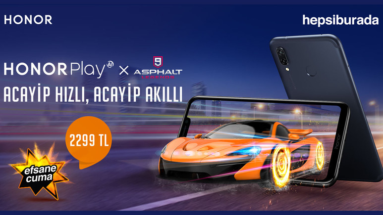 Honor Play bomba indirime girdi!