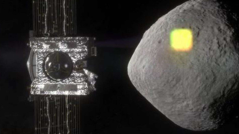NASA dünyayı tehdit eden gök taşını yayınladı!