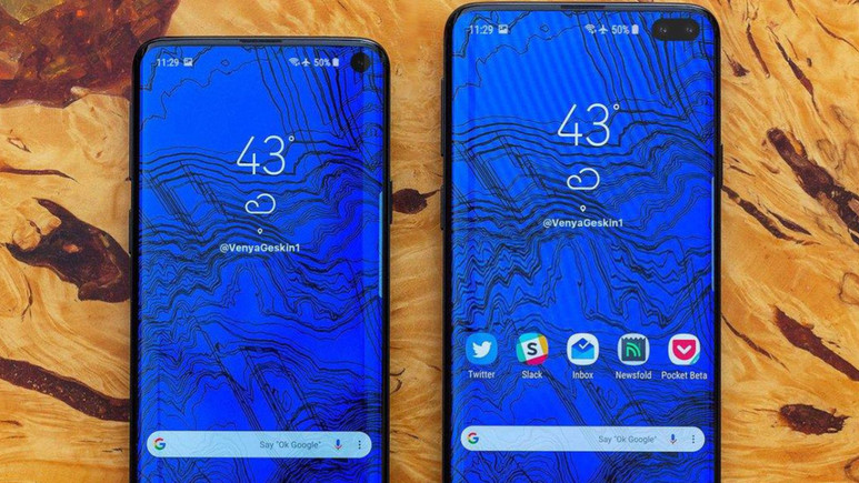 Samsung Galaxy S10 Plus ekran tasarımı sızdı!