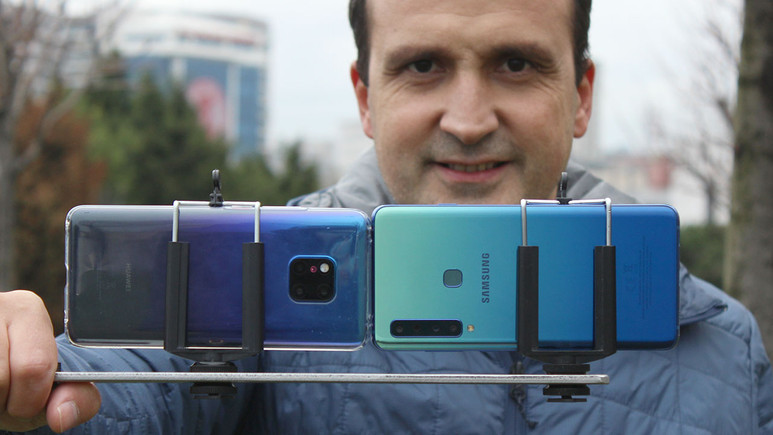 Galaxy A9 ile Mate 20 Pro kameralarını karşılaştırdık (Video)