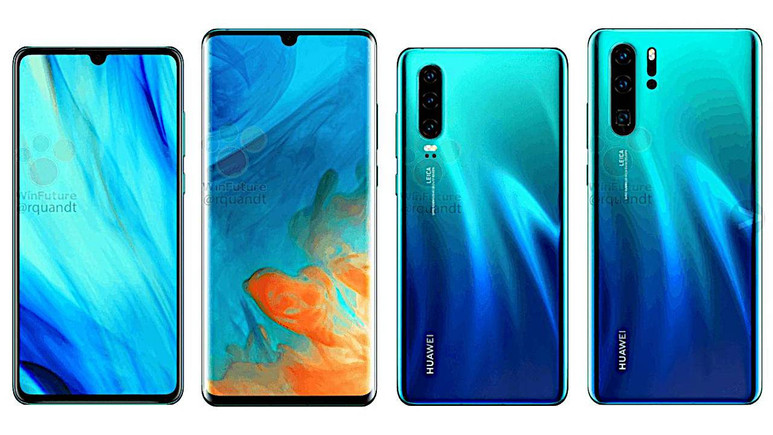 Huawei P30 ve P30 Pro'nun detaylı özellikleri sızdı
