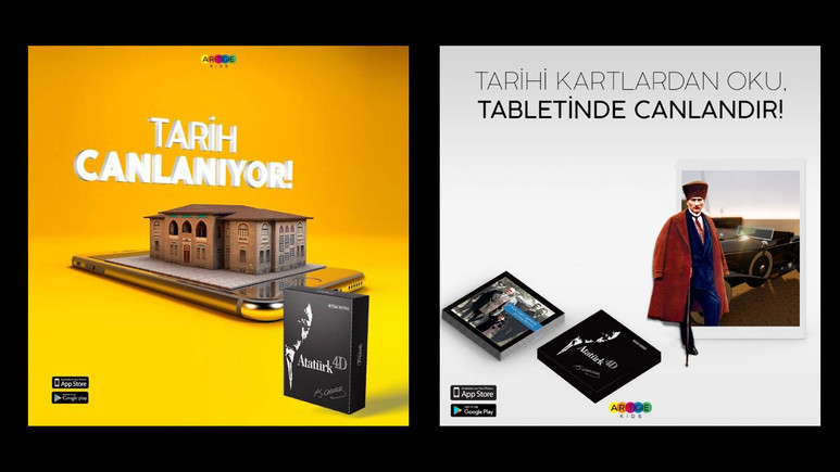 Çocuklar Atatürk'ü Atatürk 4D ile öğreniyor