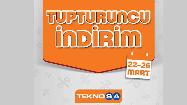 Teknosa'dan Tupturuncu kampanya