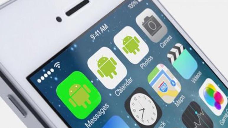iPhone 5C çıkmadan kopyası çıktı: İşte Goophone i5C!