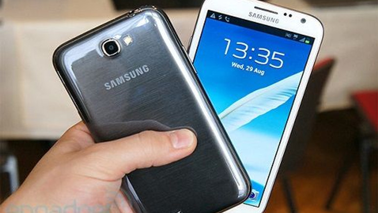 Galaxy Note III ortaya çıktı