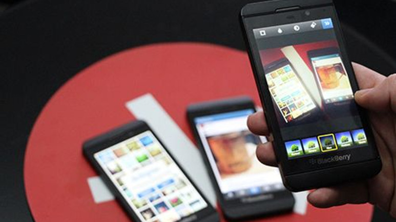 İnstagram Blackberry'de