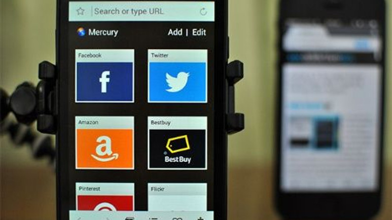 Android'in yeni gözdesi: Mercury Web Browser!