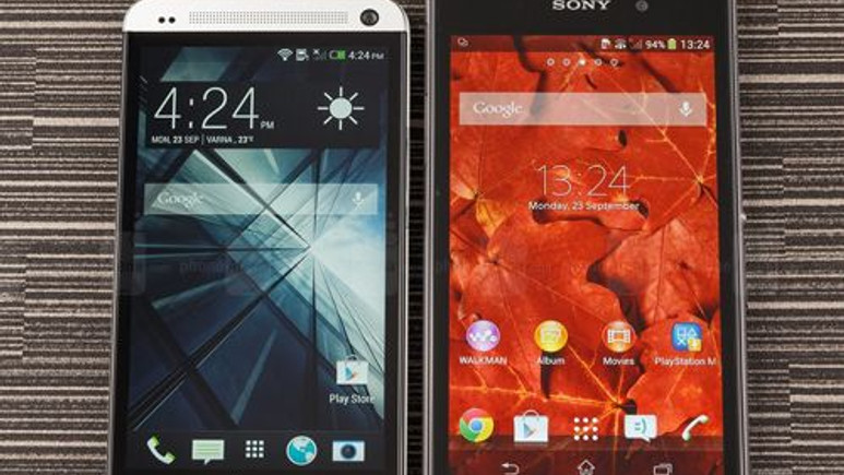 Hangisi daha iyi? HTC One vs Xperia Z1! (Video)