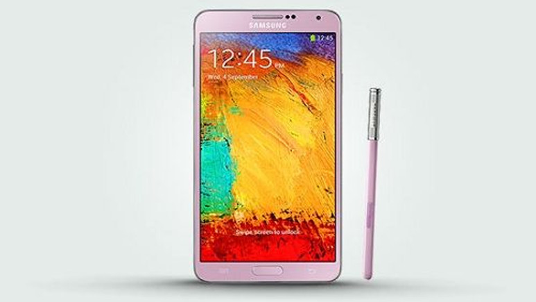Pembe renkli Galaxy Note 3 satışa sunuldu!