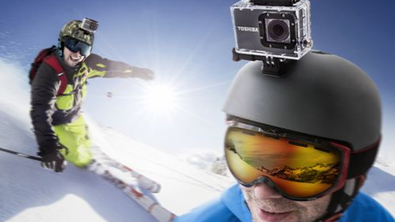Toshiba Camileo X-Sports spor kamera ile tanışın