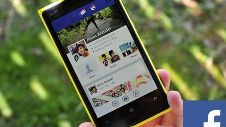 Windows Phone 8 için Facebook beta