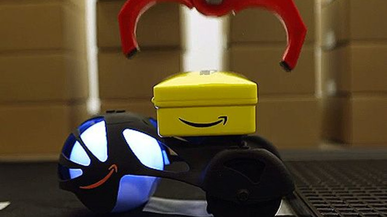 İşte Amazon'un insansız kara kargo taşıyıcısı!