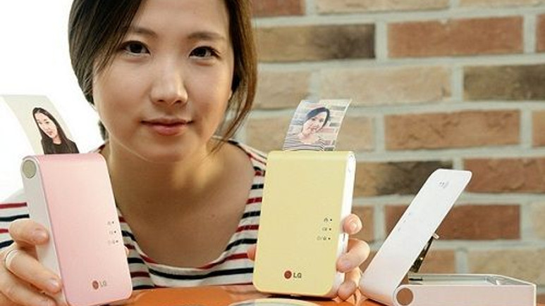 LG Pocket Photo 2, CES 2014'te sergilenecek!