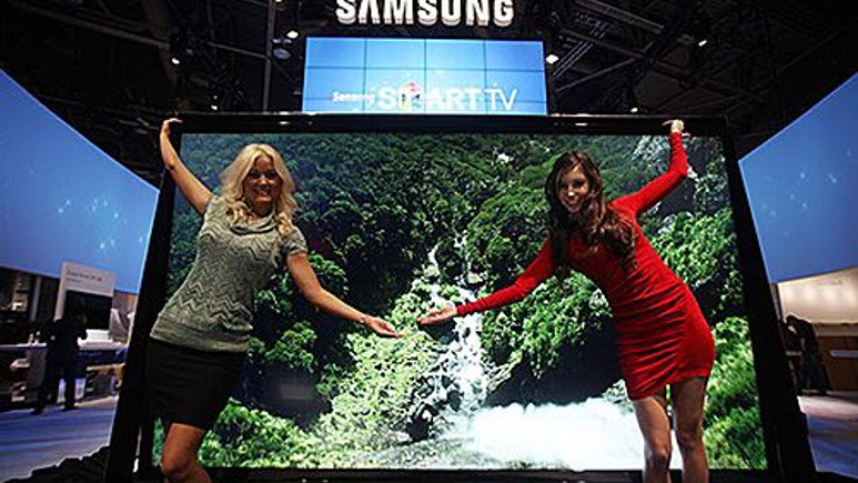 Samsung'un 105 inç’lik dev Ultra HD TV’si CES'te görücüye çıkıyor!