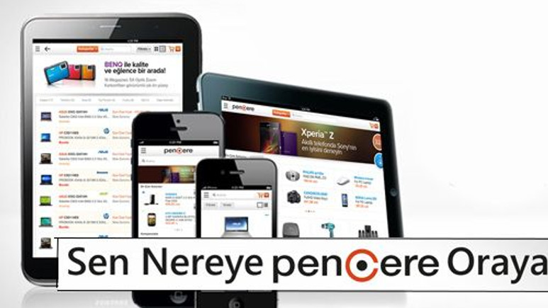 Pencere.com mobil uygulaması ile keyifli alışveriş dönemi başladı!