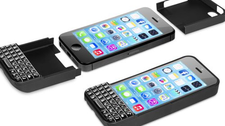 BlackBerry'den klavyeli iPhone'a dava!