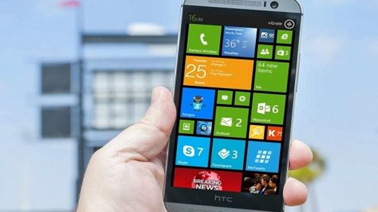 HTC M8'in Windows Phone'lu seçeneği tanıtılabilir