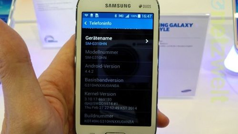 Galaxy Ace Style Almanya'da göründü