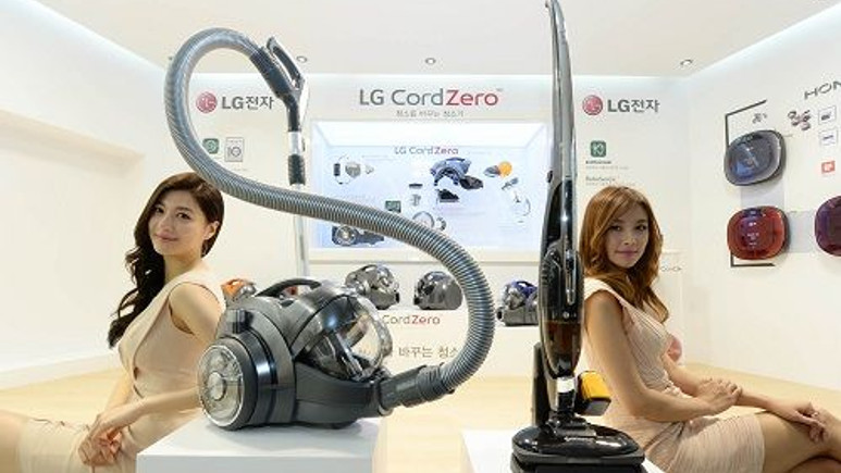 LG'nin IFA 2014'te tanıttığı CordZero serisi ile elektrik süpürgeleri ezber bozuyor