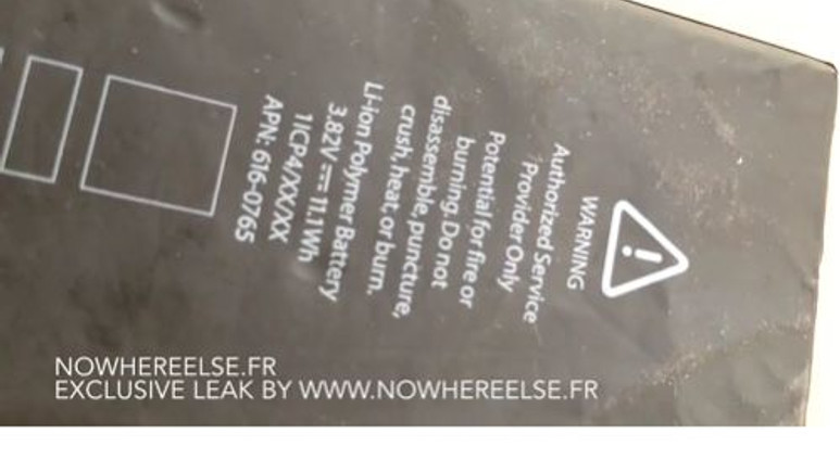 5.5 inç iPhone 6'nın pili görüntülendi