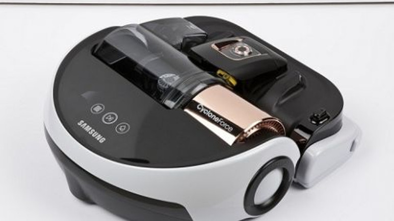 Samsung Powerbot VR9000 siz evde yokken temizlik yapmaya devam etsin