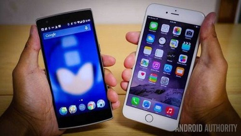 iPhone 6 Plus ve Oneplus One karşılaştırma