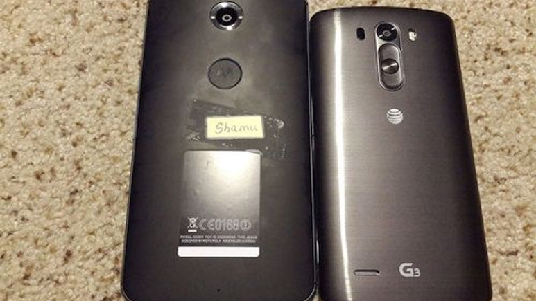 Nexus 6 ve LG G3 yan yana görüntülendi