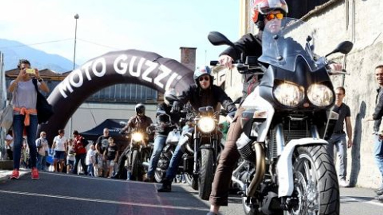 10 Bin motosiklet tutkunu Moto Guzzi Fabrikasında buluştu