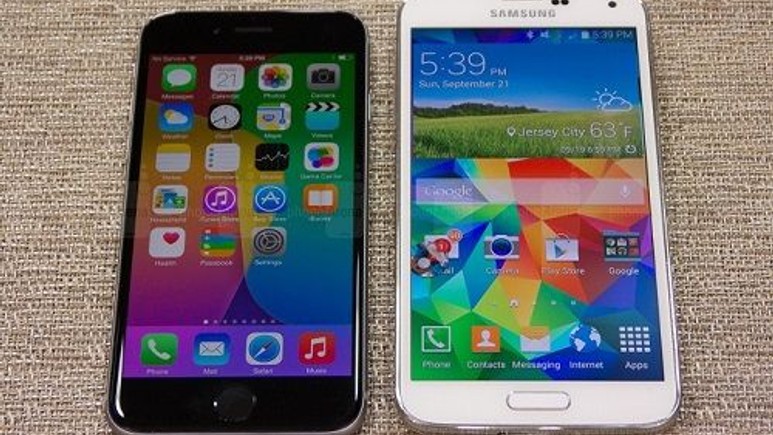 iPhone 6 - Galaxy S5 hız karşılaştırması