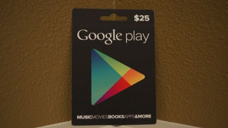 Google Play hediye kartları Türkiye'ye geliyor!