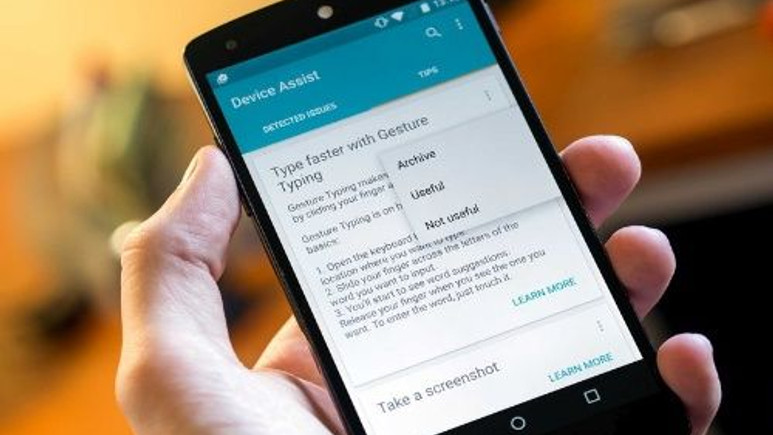 Google, Android Lollipop cihaz yardımı uygulamasını kullanıma sundu!