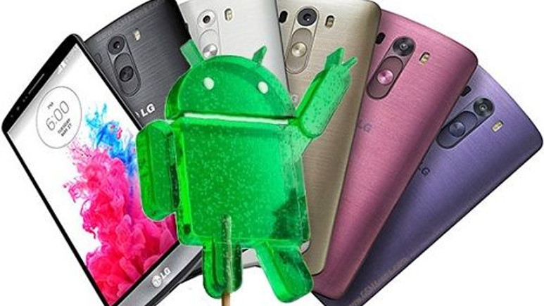 LG G3 Android 5.0 güncellemesi Avrupa'ya yayılıyor