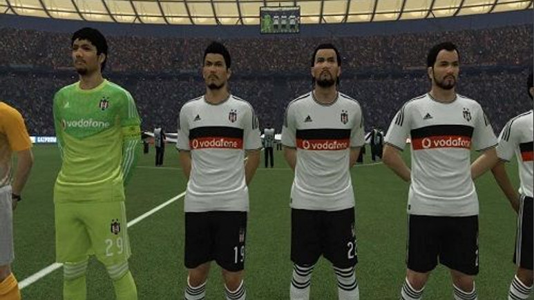 PES 2015'te Beşiktaş coşkusu!