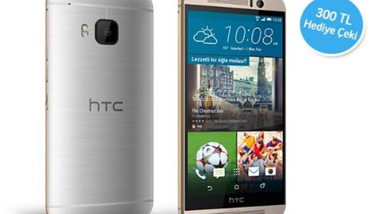 HTC One M9 Turkcell'de ön satışa sunuldu